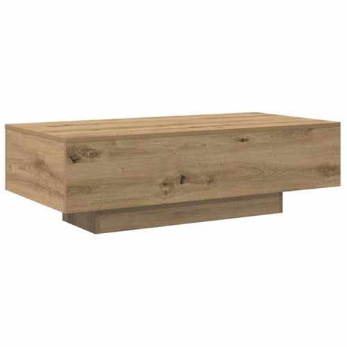 vidaXL Couchtisch Artisan-Eiche 100x49,5x31 cm Holzwerkstoff