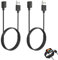 2 Stück Ladekabel für Xiaomi Redmi Watch 5/5 Active/5 Lite/4/3 Active/3 Lite, Magnetisch Ladegerät für Xiaomi Mi Band 9/9 Pro/9 Active/8/8 Pro/8 Active/Redmi Band 2/3, Mi Band Fitness Tracke Ladekabel