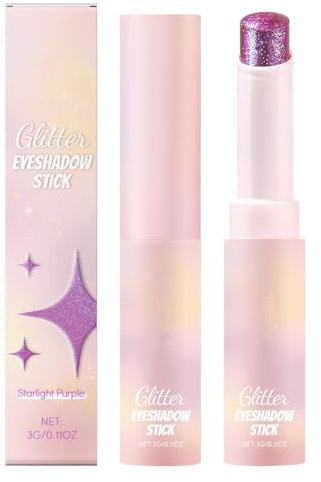 Eye Hellener Stick, Lidschattenstock | Crystal Jelly Glaze Sticks Lidschatten - Smooth Blendable Face Cosmetics für Pendeln, Reisen, Dating, Festival
