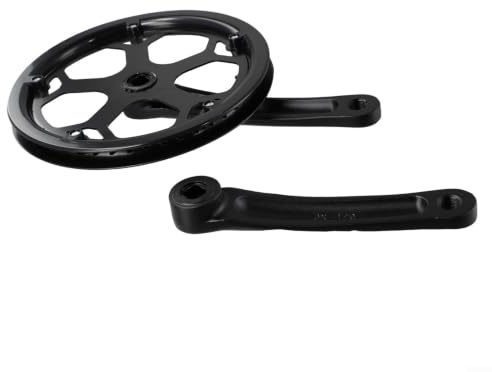 Fahrrad-Kurbelgarnitur, 170 mm, Einzel-Kettenblatt, 40 Zähne, 48 Zähne, 52 Zähne, quadratisches Loch, Kurbelarm-Set für Rennräder, MTB, Fixie-Fahrräder (48T)