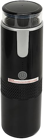 RASTKY Caffettiera portatile Mini Caffettiera portatile Wireless Escursione in campeggio ricaricabile, 1200 ore di batteria per k capsule di caffè in scatola, caffè americano