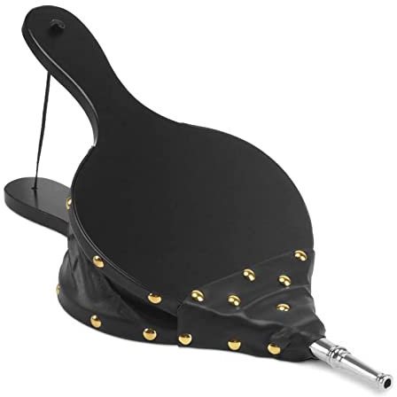 Soffietto in legno Pratico Soffiatore d'aria in pelle per W/Hanging Strap ugello per cucinare all'aperto