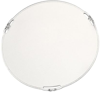 IMIKEYA Couverture Adoucissante Légère Blanche en Verre pour Photographie et Vidéo, Abat-Jour Photo Facile à Retirer, Diffuseur Multi-Usage pour Lampe Flash