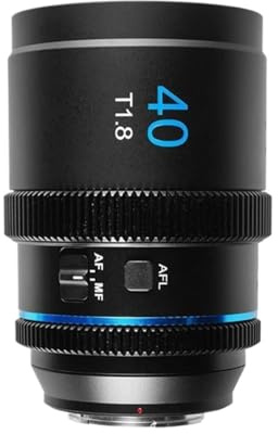 Compatible for Sony E Fujifilm X Nikon Z M43 L Mount 20mm 40mm T1.8 1.33X Anamorphic Cine Lens(Na,20MM T1.8_MACRO 4/3)