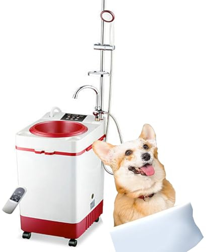 Chauffe-eau Électrique Instantané 2000W,robinet De Douche Intelligent À Température Constante,peut Être Utilisé Pour Les Animaux Domestiques,les Camping-cars, Greniers,lSous-sols,Red-80