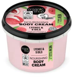 Organic Shop Body Cream Nourishing Lychee, 250 ml