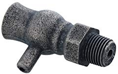 Arroll Traditional radiator Bleed Valve Pewter