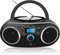 WIITHINK Portable CD Player with FM Radio Stereo Sound, Bluetooth, USB, AUX-IN, Headphone Output, AC/DC Operated