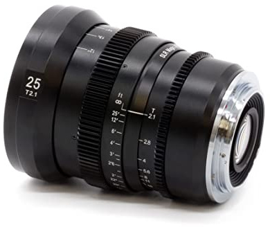 SLR Magic MicroPrime APO 25mm T2.1 Obiettivo EF Mount