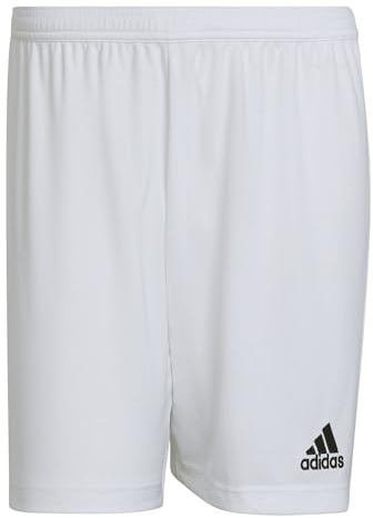 adidas Hombre Entrada 22 Shorts, White, XL