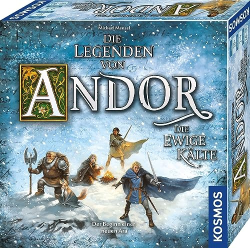 Kosmos 683351 Die Legenden von Andor - Die ewige Kälte, Eigenständiges Spiel zum preisgekrönten Abenteuer- „Die Legenden von Andor, kooperatives Fantasy-Brettspiel ab 10 Jahren