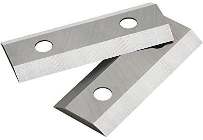 SLOYCA 2 Stück Gartenhäcksler Hackmesser, passend for SCREWFIX Titan TTB3535HR 2500W