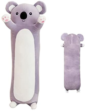EKKJNQ Koala seitenschläferkissen, Koala-Kissen, komfortable und weiche Koala geformt Kissen, Umarmung Kissen, kann für Urlaub Geschenke, Event Geschenke, Event (70cm)