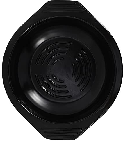 Bol en pierre de cuisson coréenne Dessous de plat Dolsot Ttukbaegi Plateau de bol en pierre pour Bibimbap nourriture coréenne et soupe 17 cm (couleur : noir, taille : 23,3 x 20 cm)