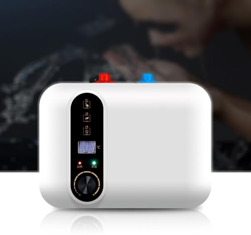 Scaldabagno ad accumulo, Scaldabagno elettrico domestico 220V Scaldabagno istantaneo Mini 10L per acqua calda da 1500W