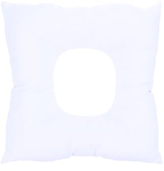 FRCOLOR Oreiller De Massage Visage en Coton 32X32X3 Pouces Coussin Tête Massage Spa Relaxation Soulage Cervicales