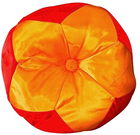 BESTonZON Kupfernes Klangschalenkissen aus Baumwolle 4 Zoll Dekorative Buddhistische Unterlage für Meditationsschalen Rutschfestes Tibetisches Klangschalenzubehör für Klangschalen