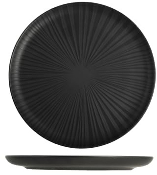 H&H Lot de 12 assiettes plates Vénus 26 cm