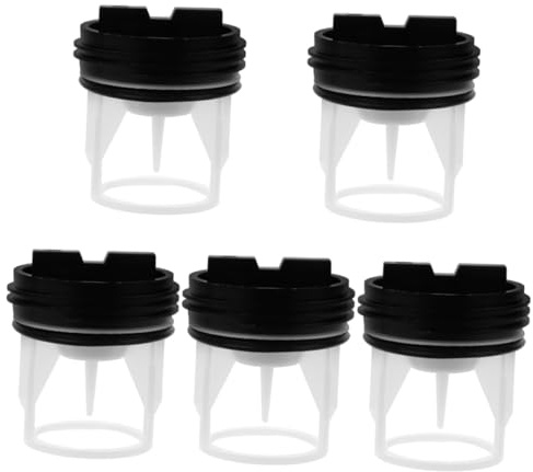 5St Zubehör für Waschmaschinen Pumpenfilterbaugruppe Waschmaschinenablaufschlauch dichtung Waschmaschinenfilter Abflussstopfen Ablaufpumpenfilter für Waschmaschinen Scheibenteile ARTIBETTER