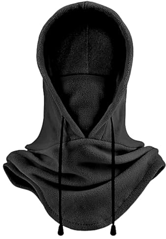 KEYRI Balaclava Ski Face Mask Winter Windproof Cycling Black