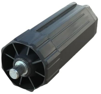 IdeaGenesis - Contera de persiana con espiga metálica - Capsula Persiana Enrollable para eje 60mm - Repuestos y recambios de Persiana (Con Espiga Metálica, Eje 60mm)