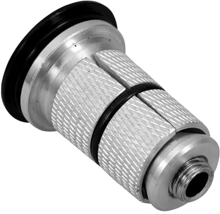 TOPPERFUN Écrou à Expansion pour Casque Vélo, Alliage D'aluminium, Argenté