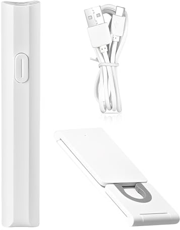 Tomedeks Mini Lampada UV LED Unghie, Lampada per Unghie Senza Fili, USB Ricaricabile e Portatile, Penna per Asciuga Unghie Salone di Casa, Torcia Elettrica per unghie Gel Sciugatura Rapida
