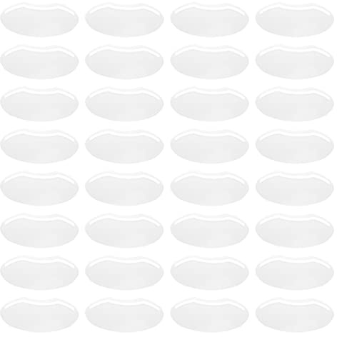 UKCOCO 50 pièces Baffles de Protection Oculaire Éclaboussures pour Garçon Fille Couverture de Visage pour Salon de Coiffure Accessoires de Beauté Transparent