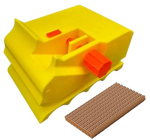 Taglia Cartone per Graffiatoi Gatti,Attrezzo per Taglio Strisce Graffiatoi - Taglierina Ergonomic a Precisione per Cartone ad Uso Fai da Te e Domestico