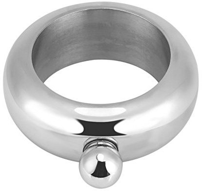OVAQUIXI Petaca Acero Inoxidable, Termo de Alcohol Portátil para Bebidas Elegantes en Bares al Aire Libre SILVER