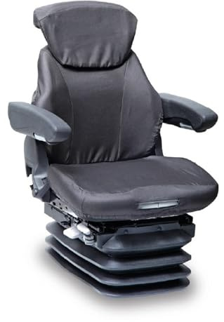 Town and Country Covers T7BLK Grammer Maximo/Primo and Compacto Tractor/Construction Vehicle Seat Cover