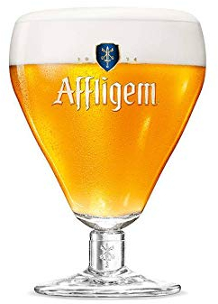 TUFF LUV Original Verre à Bière Affligem de marque - Verre Chalice (330 ml)