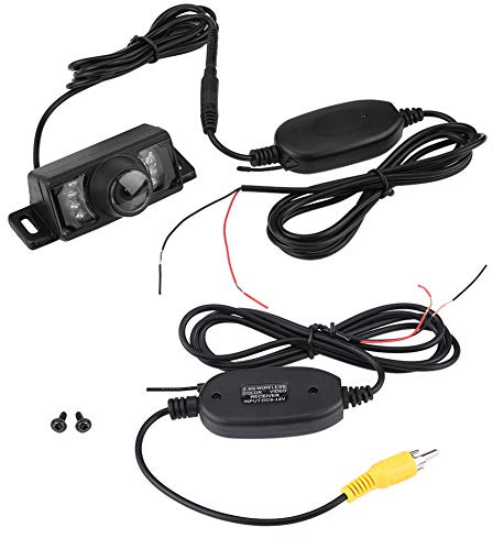 Suuonee Auto-Rückfahrkamera, 7Pcs IR LED Nachtversions-Auto-Rückfahrkamera + drahtloser -Videosender u. -Empfänger