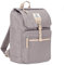 SEVENTEEN LONDON - Mochila 'Fulham' moderna y elegante en lila, de diseño y estilo clásico - perfecta para una computadora portátil de hasta 15
