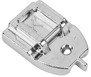 Brother Verdeckter Reißverschlussfuß F080 Metall Nähmaschinenfuß Reißverschlussfuß Zipper Foot