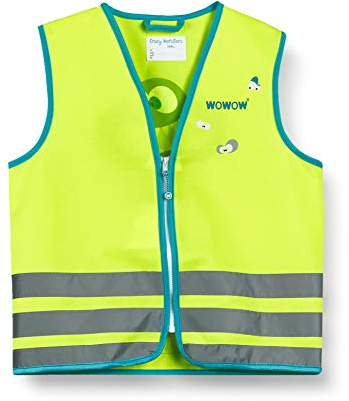 Wowow Crazy Monster Reflexweste Gelb/Silber S