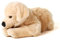 Uni-Toys - Golden Retriever, liegend - 43 cm (Länge) - Plüsch-Hund, Haustier - Plüschtier, Kuscheltier
