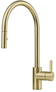 Franke Eos Neo Gold - 115.0681.244 Hochdruckarmatur mit Auszugsbrause