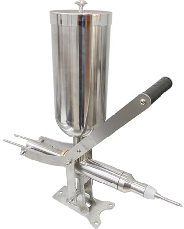 Manuel Espagnol Remplisseur De Churros, 5L Acier Inoxydable Remplisseuse De Beignets Churro Commercial Latin Fruits Donut Dessert Machine À Churros Pour La Maison Cuisine Restaurant