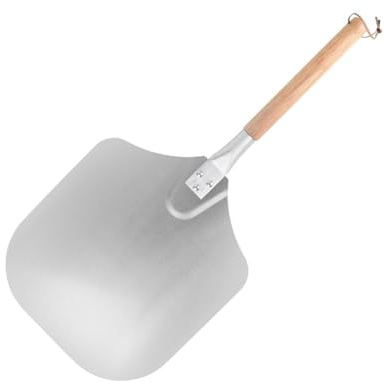 Yajuyi Cáscara de Pizza, Paleta de Pizza Portátil de Aleación de Aluminio para Horno de Pizza Casero