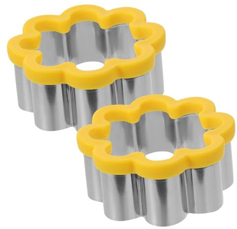 Alipis Juego De 8 Moldes Para Hornear De Acero Inoxidable Herramientas Para Pan Cortador De Galletas Molde Para Galletas Cortador De Rosquillas Anillo De Huevo Cortador De Pan