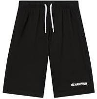 Champion Pantalones Cortos Legacy para niño, Negro, 46