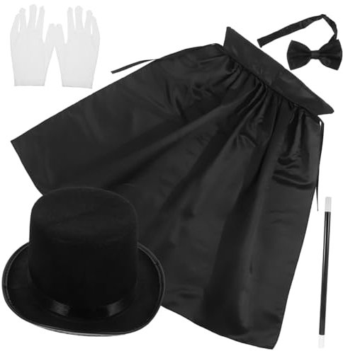 Toyvian Disfraces De Mago Detective Kit De Cosplay Sombrero De Detective Accesorios De Cosplay De Fiesta Disfraz Niño Para Jugar