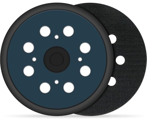 Disco de lija de 125 mm, 4 orificios para lijadora orbital, piezas de repuesto TC-RS 38, TE-RS 18, DWE6423, PEX 400 AE,TP-RS 18/32