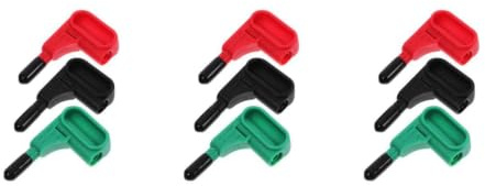 HAMPPLIES 9pcs Magnet Test Probes for Circuit Multimeter Use Magnet Probe Banana Plugs Electric for Magnetic Test Leads