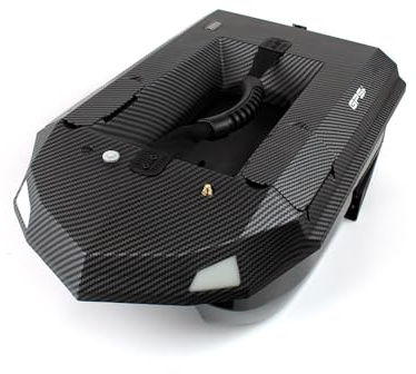 Torcster Baitster Pro Carbon GPS und Sonar Köderboot Karpfenangeln RTR inkl. Akku, Ladegerät, LED Licht für Seen, Flüsse