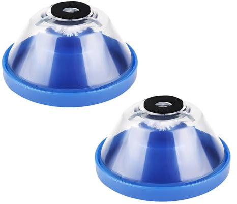 Drill Dust Collector - Homiladi 2PCS Universal Dust Cover for Impact Drills & Hammer Drills | Fits Bits Up to 11mm | Essential for DIY Woodworking, Tile & Plumbing (Blue)