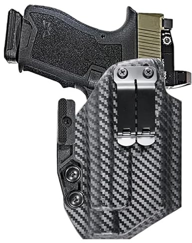Kydex - Fondina per PSA Dagger Compact compatibile con Streamlight TLR-1 HL TLR-1s TLR1 1000-Lumen torcia tattica per armi da 1000 lumen IWB Claw Kit nascosto