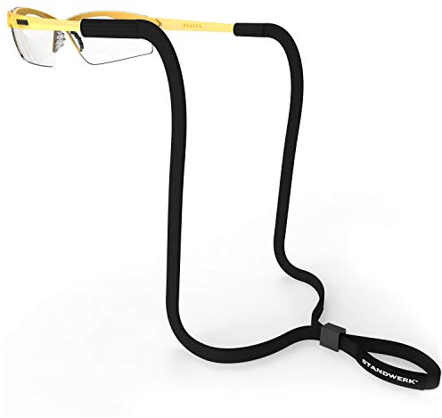 STANDWERK® Basic Sunglasses Strap with Reliable Hold - Adjustable Sports Glasses Strap - Glasses Strap for Men and Women
