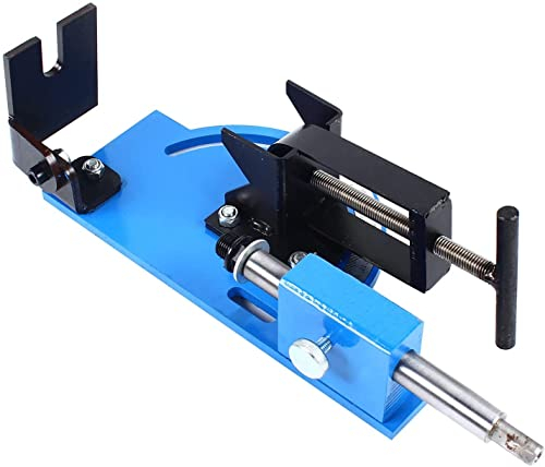 HACSYP Tubing Notcher, 2A Pipe & Tube Notcher Heavy Duty 12-15MM Professional 0-60° Stahl 0-45° Aluminium Industriebohrmaschine